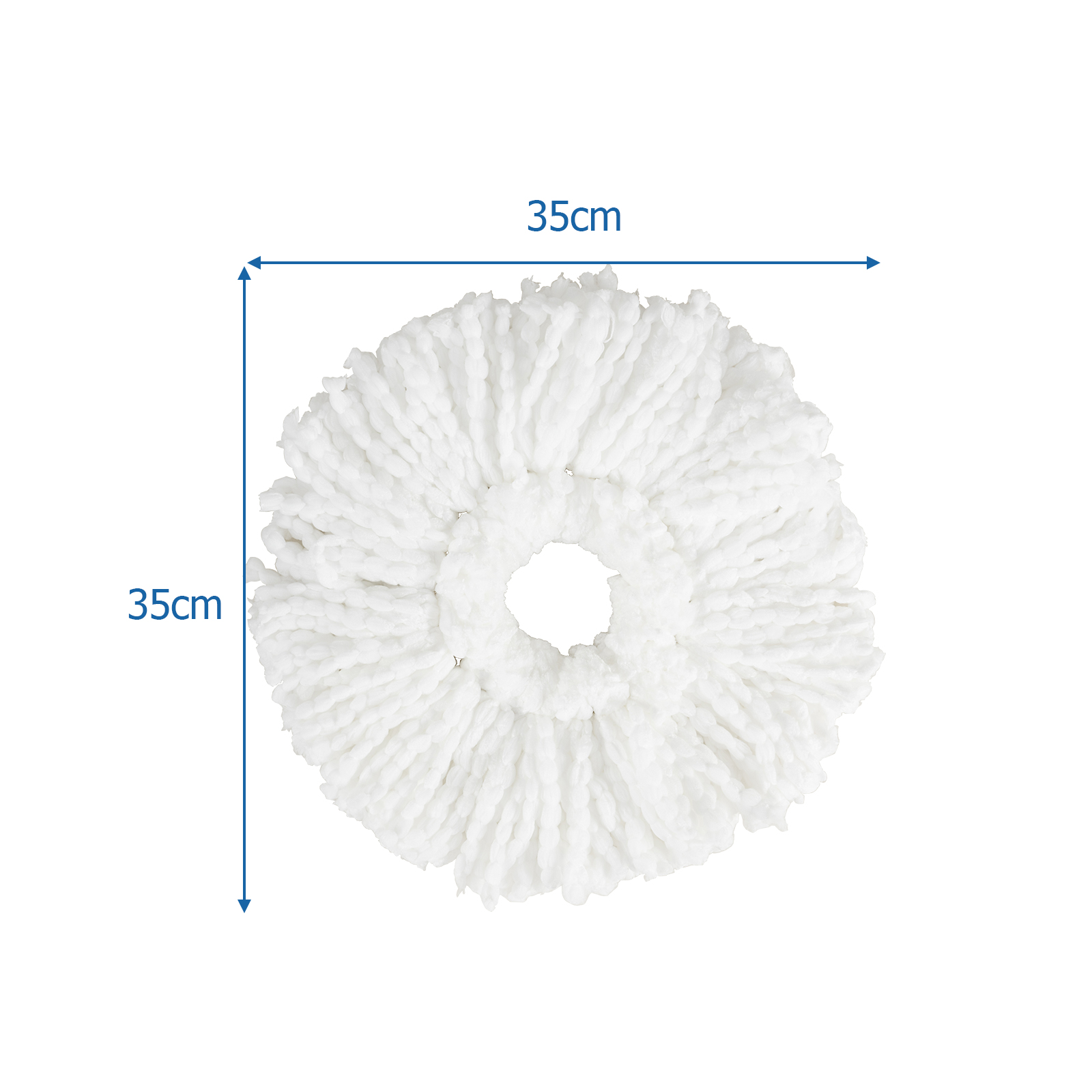 Costway Σετ 6 Ανταλλακτικά Σφουγγαρίστρας: Πανάκια Στεγνού Σκουπίσματος & Υγρά Σφουγγαρόπανα - Πλενόμενα Στρογγυλά Μοπάντα Λευκά CL12082 Costway Σετ 6 Ανταλλακτικά Σφουγγαρίστρας: Πανάκια Στεγνού Σκουπίσματος & Υγρά Σφουγγαρόπανα - Πλενόμενα Στρογγυλά Μοπάντα Λευκά CL12082