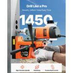 VEVOR Φορητή Μαγνητική Δράπανο 1450W με Ισχύ Έλξης 2878 lbf και Διάμετρο Βαρείας 2" CLZTJ6JT50MMO3WWGV2 - Image 2