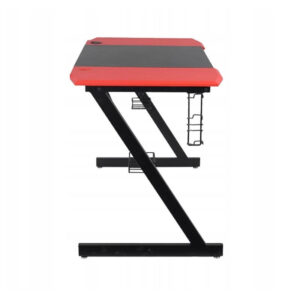 Μεταλλικό Γραφείο Gaming με Ξύλινη Επιφάνεια 160 x 60 x 73 cm ModernHome CN-1911 - Image 2