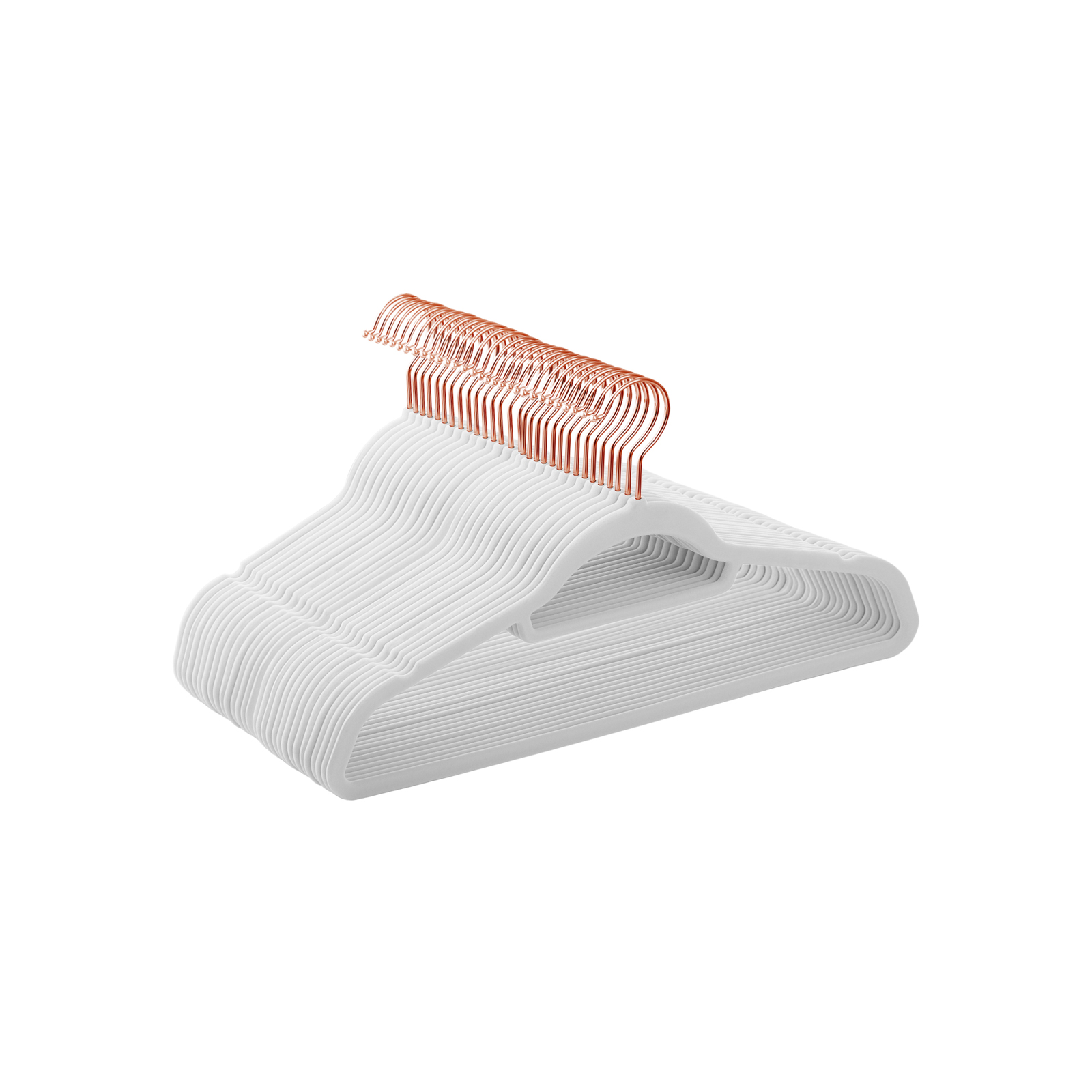 SONGMICS Σετ 30 τμχ Κρεμάστρες Premium Velvet - Ροζ Χρυσό SONGMICS Σετ 30 τμχ Κρεμάστρες Premium Velvet - Ροζ Χρυσό