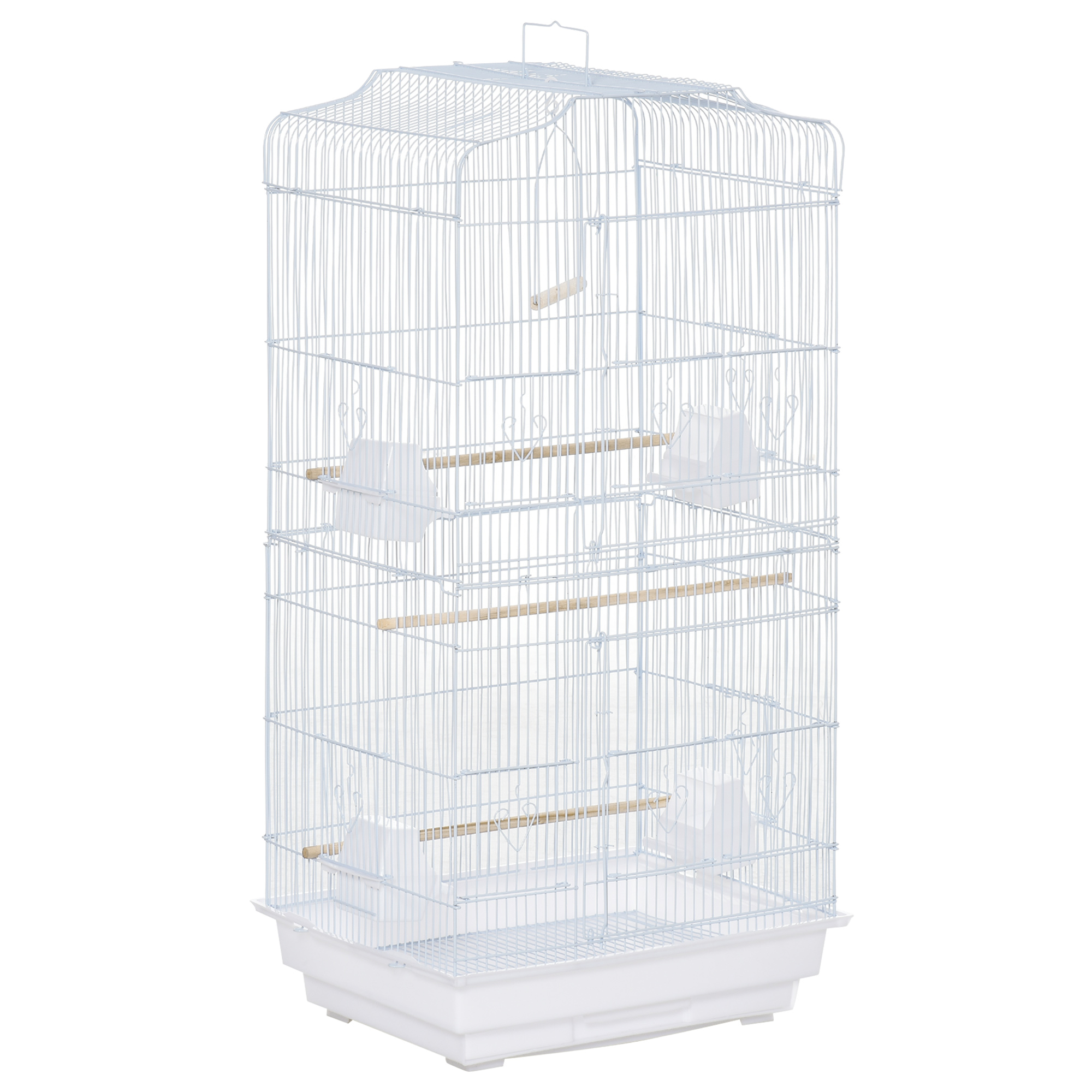 PawHut Bird Cage with Perches PawHut Bird Cage with Perches