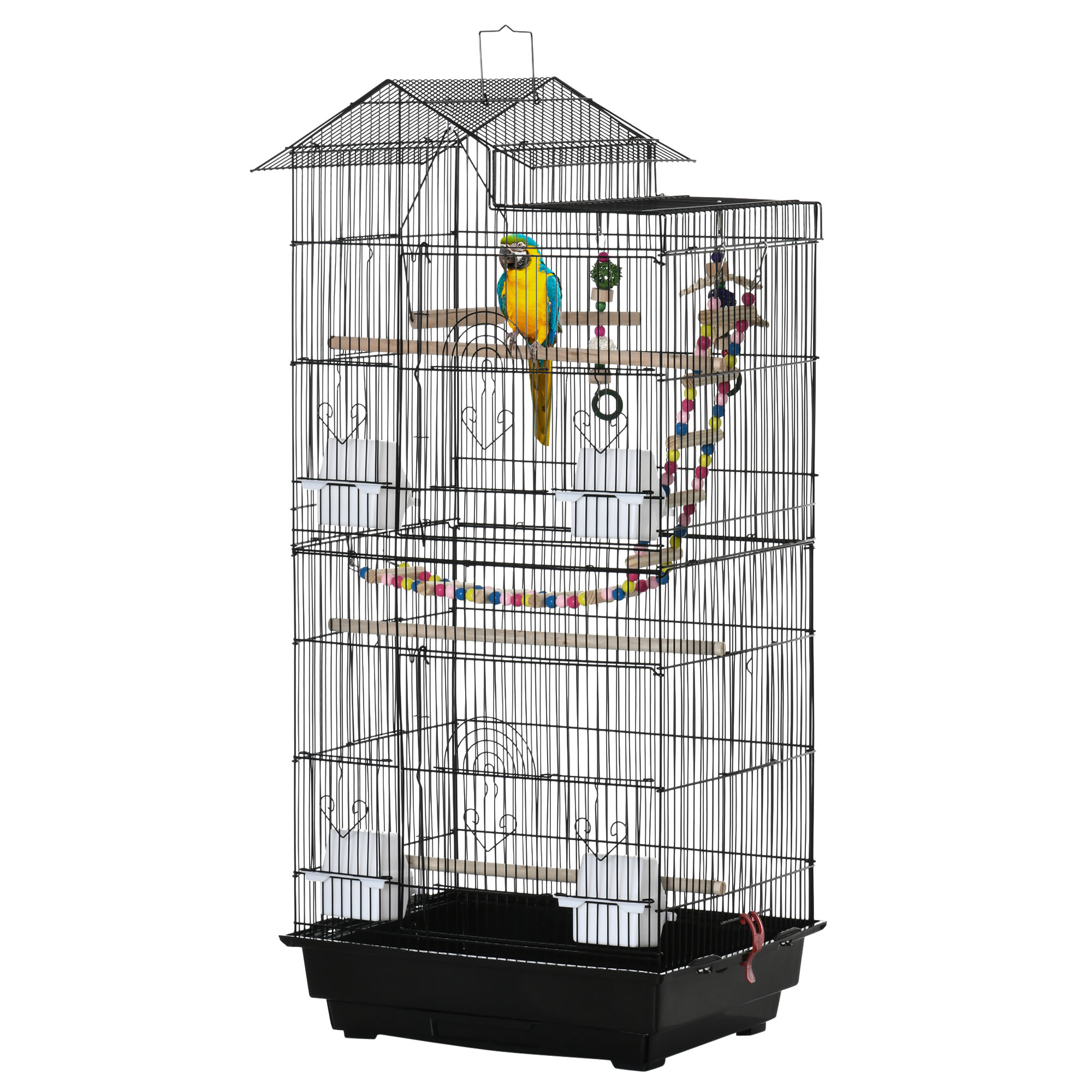 PawHut Bird Cage με σκάλα