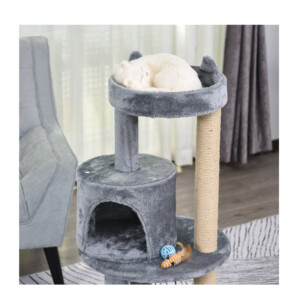 Δέντρο Γάτας - Ονυχοδρόμιο 48 x 48 x 104 cm PawHut D30-274GY - Image 2