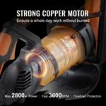 VEVOR  Ηλεκτρικό Πριόνι Σκυροδέματος 16'' με Αντλία Νερού και Λεπίδα D3200W16IN6INQIFQV2 - Image 4