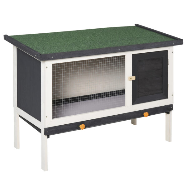 PawHut Outdoor Spruce Hutch με αφαιρούμενο δίσκο