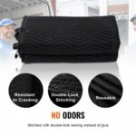VEVOR  Κουβέρτα Ηχομόνωσης με Θηλιές, 96" x 80", Μαύρη DCBYT96X80INMZ6ETV0 - Image 4