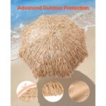 VEVOR Ομπρέλα Πατιού Τίκι 6.5 ft Παραλίας DCS65FTKQXJDXK1EI001V0 - Image 5