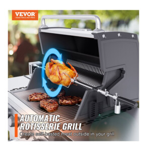 Σούβλα Ψησταριάς 100.6 cm Ατσάλινη με Μοτέρ VEVOR DGKCD32379W26XF9CV2 - Image 5