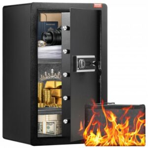 VEVOR Χρηματοκιβώτιο 3.5 cu.ft με Κλειδαριά