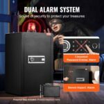 Χρηματοκιβώτιο VEVOR 4.0 cu.ft με Κλειδαριά & Κωδικό Μαύρο  DMBXXLS452CUYI3X5V9 - Image 5