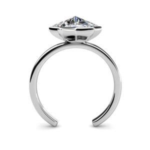 Δαχτυλίδι Ανοιχτό από Ορείχαλκο με Κρύσταλλα Swarovski® Elements Star MYC DR0042_C_56-58 - Image 3