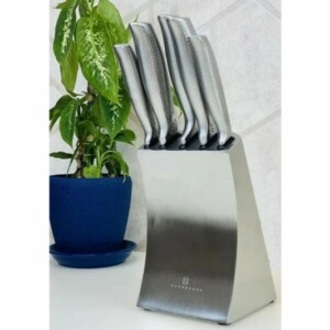 Edenberg Σύγχρονο Σετ Μαχαιριών με Βάση 6 Τεμαχίων EB-11001