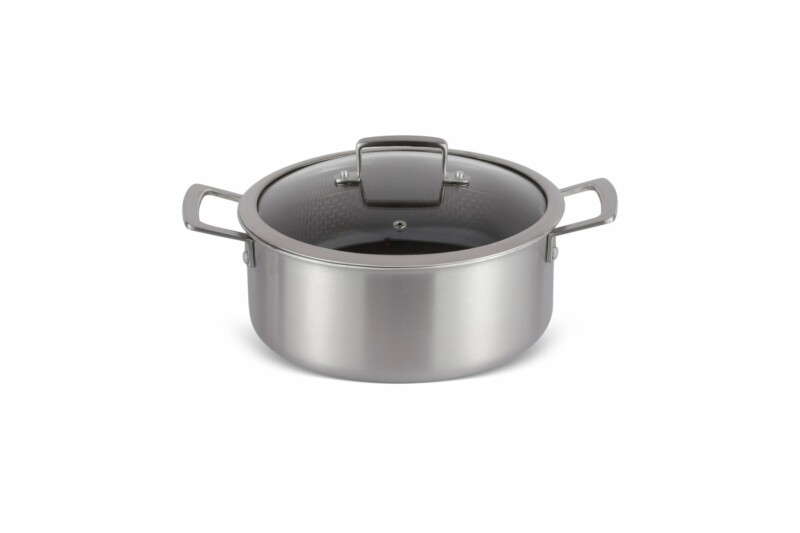 Edenberg Κατσαρόλα Ανοξείδωτη 20 cm με Αντικολλητική Επίστρωση 2.8lt Γυάλινο Καπάκι EB-17051 Edenberg Κατσαρόλα Ανοξείδωτη 20 cm με Αντικολλητική Επίστρωση 2.8lt Γυάλινο Καπάκι EB-17051