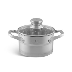 Σετ Μαγειρικών Σκευών από Ανοξείδωτο Ατσάλι με Γυάλινα Καπάκια 12 τμχ Edenberg EB-2401 - Image 4