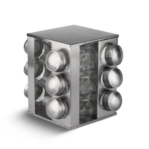 Σετ Δοχεία Μπαχαρικών με Περιστρεφόμενη Βάση 13 τμχ Edenberg EB-4026 - Image 5