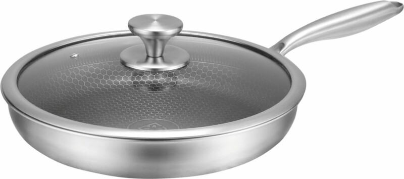 Edenberg Τηγάνι Με Καπάκι από Ανοξείδωτο Ατσάλι με Αντικολλητική Επίστρωση 26cm EB-6934 Edenberg Τηγάνι Με Καπάκι από Ανοξείδωτο Ατσάλι με Αντικολλητική Επίστρωση 26cm EB-6934