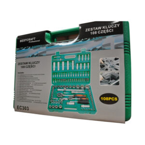 Σετ Επαγγελματικό Βαλιτσάκι Εργαλείων 108 τμχ Kraft&Dele EC-303 - Image 3