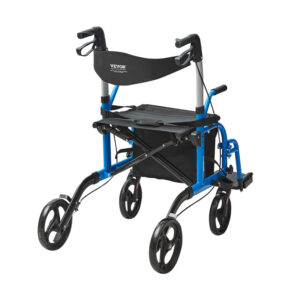 Πτυσσόμενος Περιπατήρας/Αμαξίδιο Αλουμινίου με Τσάντα Αποθήκευσης 2 σε 1 1000 x 615 x 845 mm VEVOR EHYZXQCKJLQ8MZ3U6V0 - Image 2