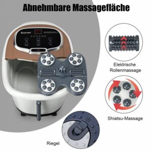 Ηλεκτρική Συσκευή Μασάζ Ποδιών  Χρώματος Καφέ COSTWAY EP24368DE-CF - Image 5