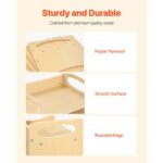 VEVOR Σετ Τραπεζιού και Καρέκλας Montessori για Παιδιά από Ξύλο ETDNZY1513216DOMUV0 - Image 4