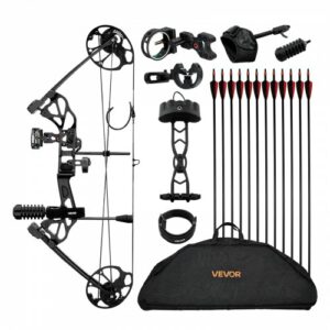 VEVOR Σύνθετο Τόξο Τοξοβολίας Δεξιόχειρα 70 Lbs 320 fps Κυνήγι Σκοποβολή FHGHSYS28YC7N11SQ001V0