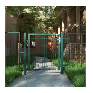 Μεταλλική Πόρτα Περίφραξης Κήπου 106 x 150 cm Songmics GGD250L - Image 4