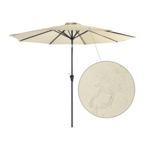 Ομπρέλα Δαπέδου από Ατσάλι 3 m με Στρόφαλο Songmics GPU30BE - Image 3