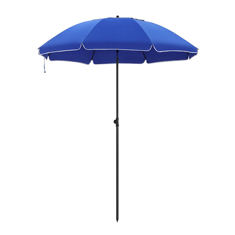 Ομπρέλα Δαπέδου από Ατσάλι με 8 Ακτίνες 2.3 m Χρώματος Μπλε Songmics GPU65BUV1 Ομπρέλα Δαπέδου από Ατσάλι με 8 Ακτίνες 2.3 m Χρώματος Μπλε Songmics GPU65BUV1