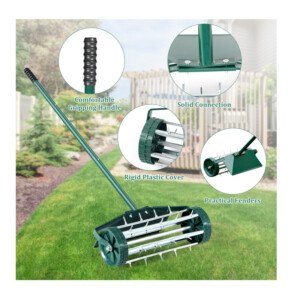 Εξαερωτήρας Γκαζόν Χειρός 46 x 23 x 127 cm Costway GT3425 - Image 2