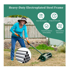 Εξαερωτήρας Γκαζόν Χειρός 46 x 23 x 127 cm Costway GT3425 - Image 4