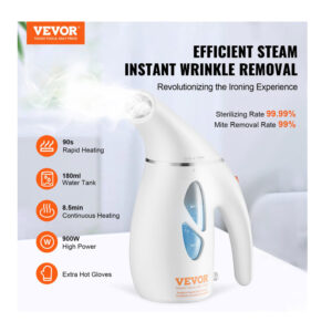 Ατμοκαθαριστής Ρούχων Χειρός 800 W με Δοχείο Νερού 240 ml VEVOR GTJ200250ML5V4HQRV2 - Image 4