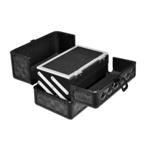 Βαλιτσάκι Μακιγιάζ 23 x 15 x 18 cm Costway HB85369SL - Image 2