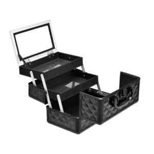 Βαλιτσάκι Μακιγιάζ 23 x 15 x 18 cm Costway HB85369SL - Image 3