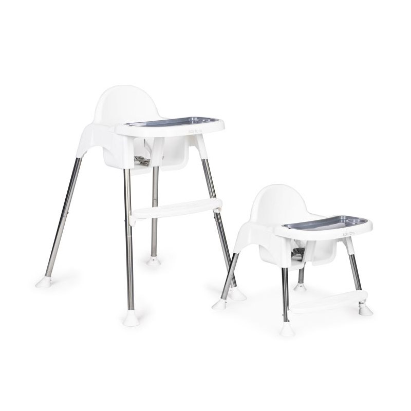 Παιδικό Κάθισμα Φαγητού 2 σε 1 Ecotoys HC-135-White Παιδικό Κάθισμα Φαγητού 2 σε 1 Ecotoys HC-135-White