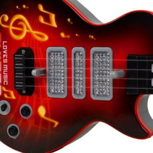 Παιδική Ηλεκτρική Κιθάρα με Μαθήματα Κιθάρας και Μελωδίες Κόκκινη HC566237-Red MULTISTORE