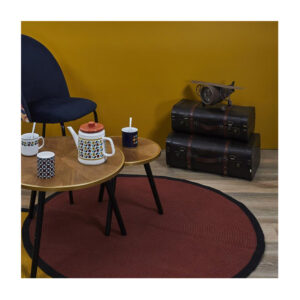 Μεταλλικό Επιτραπέζιο Ρολόι Vintage Αεροπλάνο 17 x 26 x 47 cm Home Deco Factory HD1910 - Image 4