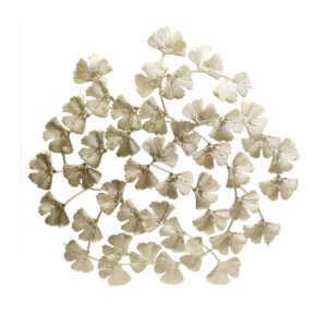 Μεταλλικά Διακοσμητικά Λουλούδια Τοίχου 48.5 x 0.5 x 48.5 cm Home Deco Factory HD2227 - Image 5