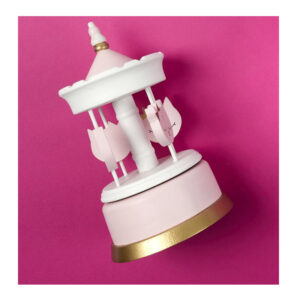 Παιδικό Ξύλινο Μουσικό Καρουζέλ Home Deco Kids HD2377 - Image 2