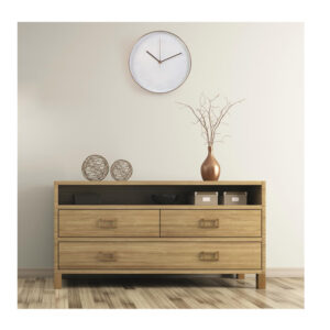 Μεταλλικό Ρολόι Τοίχου 30 cm Home Deco Factory HD3305 - Image 2