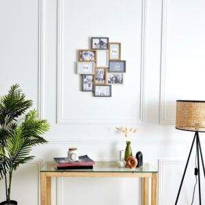 8 cm Καφέ/ Λευκό HD4213 Home Deco Factory