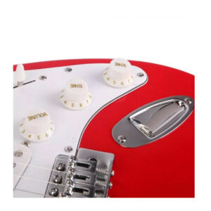 Ηλεκτρική Κιθάρα με Ενισχυτή Χρώματος Κόκκινο Hoppline HOP1000983-1 - Image 4