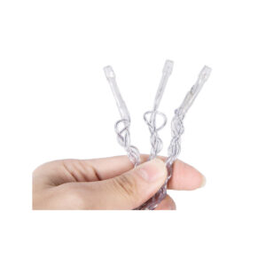 Χριστουγεννιάτικη Κουρτίνα 8.1 m με 230 Λαμπάκια LED Ψυχρό Λευκό και 8 Προγράμματα Εναλλαγών Φωτισμού 31V Hoppline HOP1000987-1 - Image 2