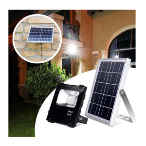 Αδιάβροχος LED Προβολέας με Φωτοβολταϊκό Πάνελ και Τηλεχειριστήριο 10 W Hoppline HOP1001033-1 - Image 3