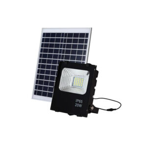 Αδιάβροχος LED Προβολέας με Φωτοβολταϊκό Πάνελ και Τηλεχειριστήριο 20 W Hoppline HOP1001033-2 - Image 4