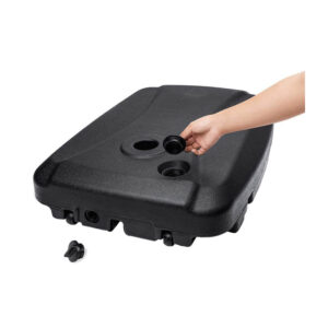 Ορθογώνια Βάση Κρεμαστής Ομπρέλας 80 x 64 x 14.5 cm Hoppline HOP1001042-3 - Image 2