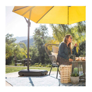 Ορθογώνια Βάση Κρεμαστής Ομπρέλας 80 x 64 x 14.5 cm Hoppline HOP1001042-3 - Image 4