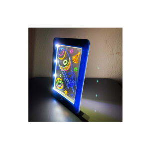 Μαγικός Φωτεινός Πίνακας Ζωγραφικής με Γυαλιά 3D Διάστημα TimelessTools HOP1001148-4 - Image 3