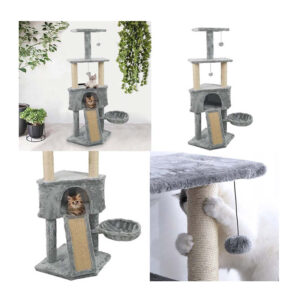 Δέντρο Γάτας - Ονυχοδρόμιο 80 x 54 x 125 cm Hoppline HOP1001218 - Image 3