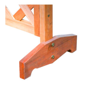 Ξύλινη Ζαρντινιέρα Κήπου με Καφασωτό 56 x 30.5 x 76 cm Hoppline HOP1001326 - Image 3