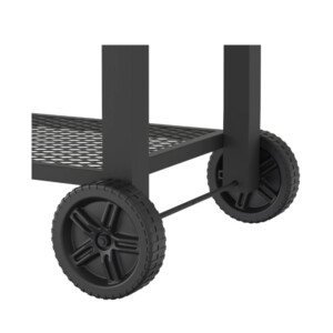 Τροχήλατη Ψησταριά - Μπάρμπεκιου με Κάρβουνο 104 x 47.5 x 72 cm Hoppline HOP1001329 - Image 3